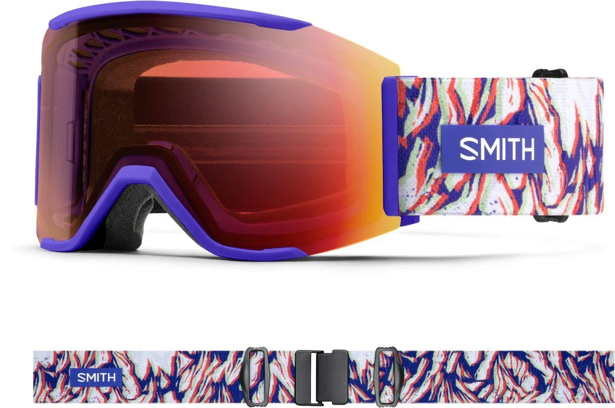 Smith Optics Snow Goggles M00757 Squad Mag Low Bridge Fit Goggles - view 25
